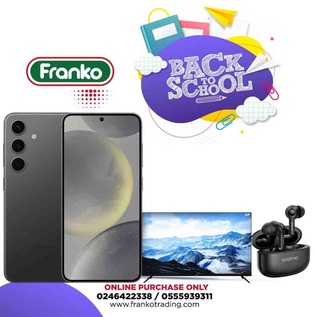 Samsung S24 (S921b) (256gb+8gb) plus free Franko Tv 43" and Oraimo Bluetooth Wireless (E104d)